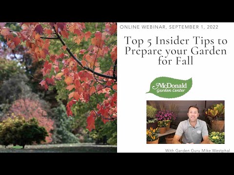 Video: Tuinideeën buiten het seizoen: leren door te tuinieren in de herfst