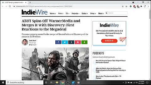 AT&T DONE with WarnerMedia  Sells off to Discovery Inc