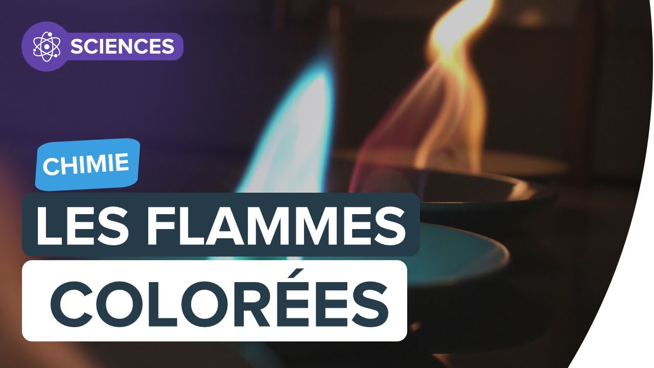 Les flammes colorées : les incroyables expériences de chimie