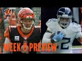 Bengals vs. Titans Week 8 Game Preview ft. CBS Sports Adam Archuleta | Cincinnati Bengals