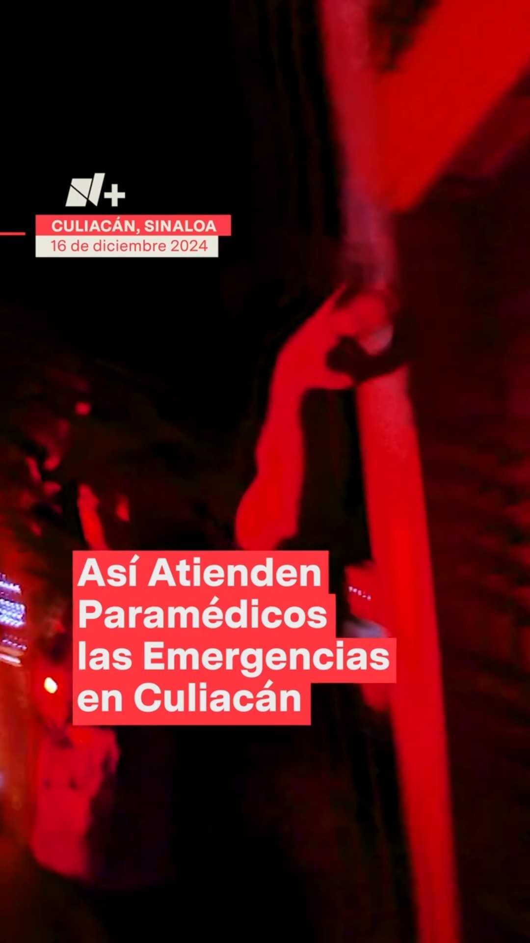 Así atienden paramédicos emergencias en Culiacán en ola de violencia #nmas #shorts #culiacán