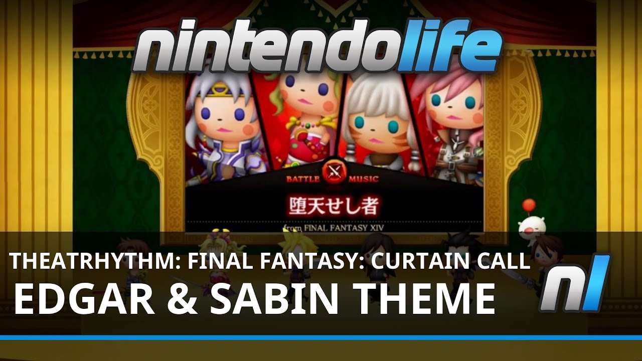 final fantasy video game series Theatrhythm Final Fantasy: Curtain Call (3DS) Edgar & Sabin Theme