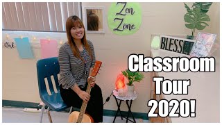 Classroom Tour 2020! | Gifted and Talented Classroom | Tropical Theme | J-1 Visa Teacher