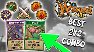 Wizard101 2v2 Tourney: THE 8K JINN!! (Life/Storm)