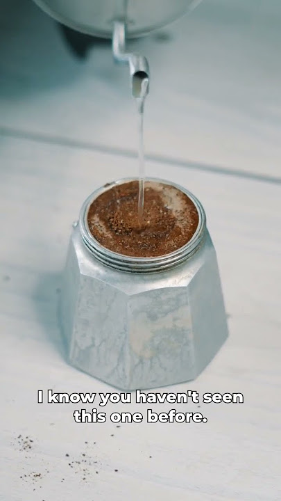 TOP SECRET MOKA POT TIPS ☕️🔥 #mokapot #espresso #barista #coffee