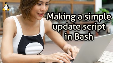 Making a simple update script in Bash
