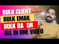 How to find bulk client  vendor from semrush  send bulk email   find bulk email