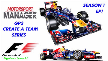 Motorsport Manager 2017 | Create a Team | F1 | New Beginnings