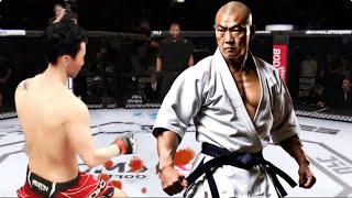 UFC4: 최두호는 비참하게 질지도 모른다. 일본 가라데가 위협적인 모습을 보이고 있고, 링에서 그는 몇 분 만에 최두호에게 심각한 부상을 입혔다.