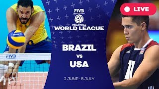 Brazil v USA - Group 1: 2017 FIVB Volleyball World League Brazil v USA - Group 1: 2017 FIVB Volleyball World League