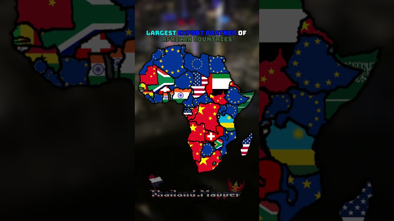 Largest Export Partner Of Each African Countries