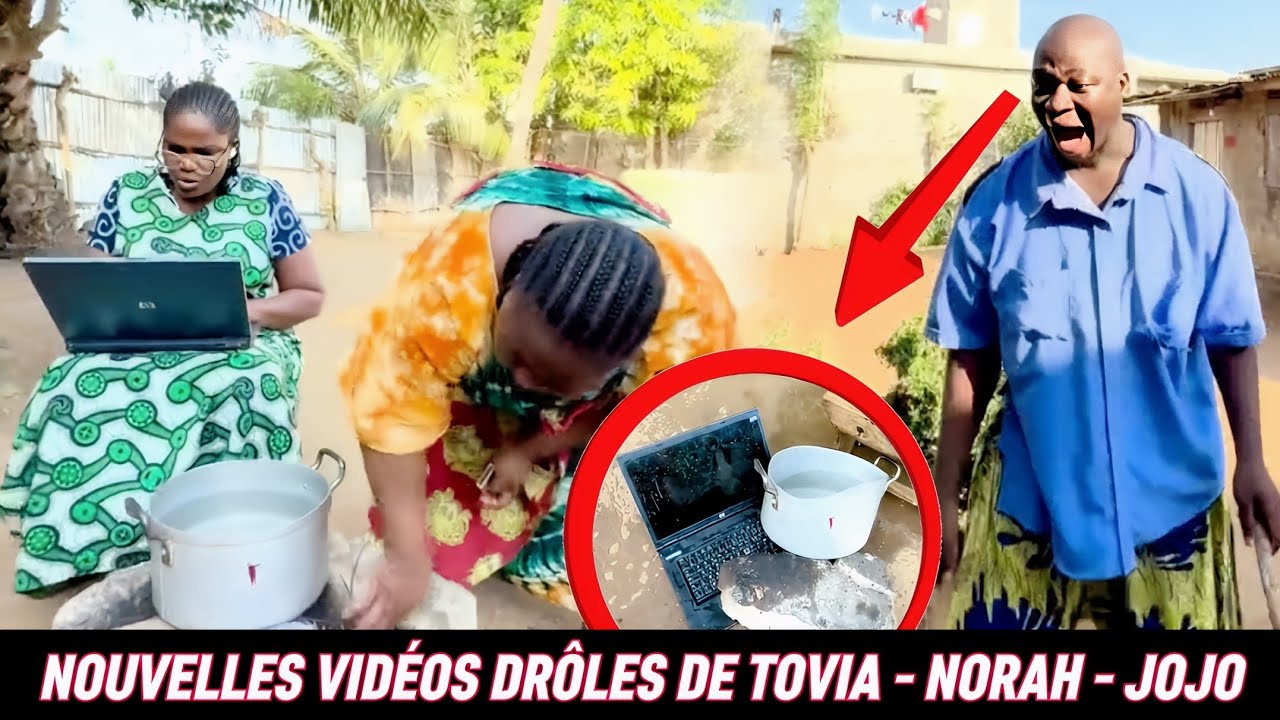 TOVIA - NORAH - JOJO L'OFFICIER // L'ORDINATEUR 💻 // NOUVELLES VIDÉOS TRÈS DRÔLES 😅😅😅