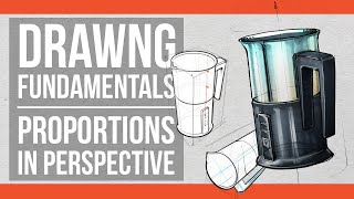 Drawing Fundamentals: Translating proportions into perspective