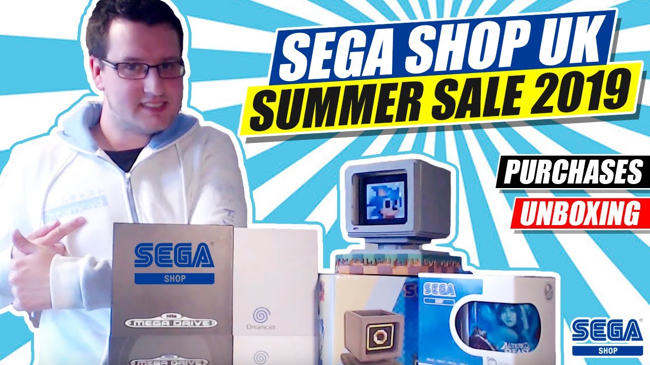 SEGA Shop UK Summer Sale 2019 Purchases / Unboxing - YouTube