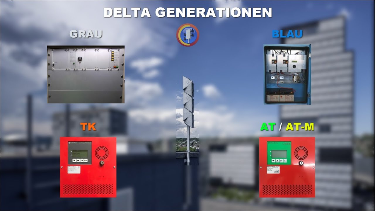 Vergleich Delta Generationen (Kockum Sonics) - Sirenen Schweiz | 2002 - 2017