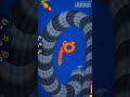 Wormszone Magic🐍 Game play #Short #snack #worms #youtubeshort #slitherio#wormatio#games.