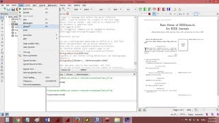 Creating references for an IEEE paper using JabRef version 3.0 and TeXstudio 2.10.8  (LATEX)