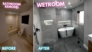 Building a WETROOM - Bathroom Renovation