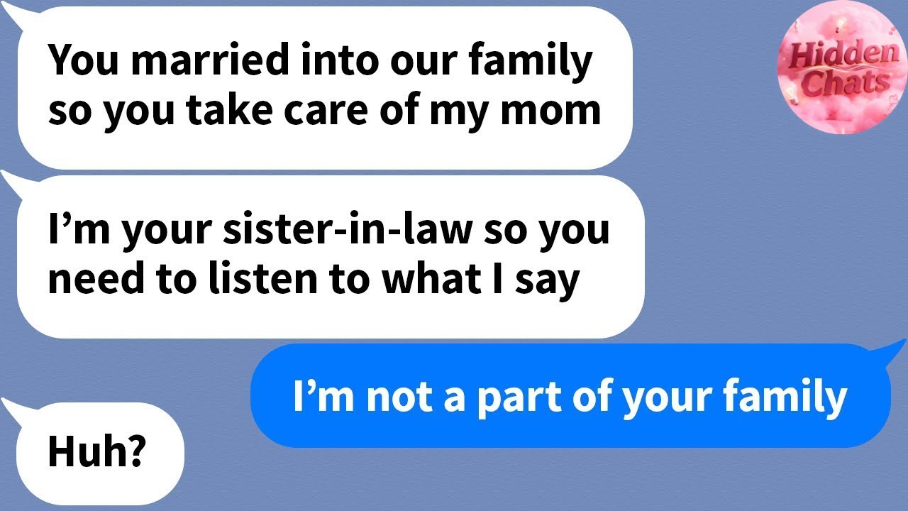 【Apple】My Husband and His Sister Planned to Make Me Care for Their Parents