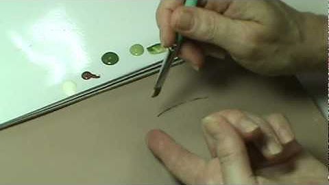 Creating Pine Branches with Flat Brush