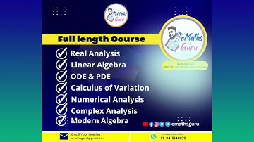 Complete Courses for CSIR NET/ GATE / PGT / Assistant Professor / NBHM