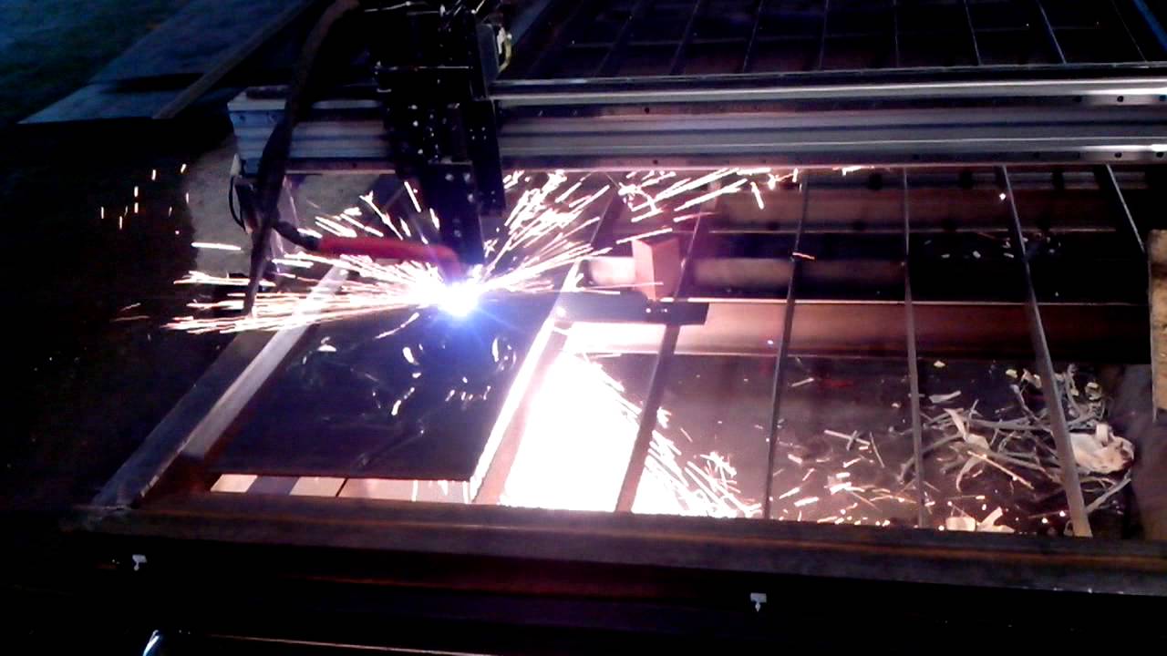 Резка плазмой - YouTube