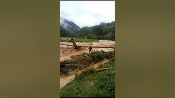 Lũ lụt tại Mường lèo Sốp Cộp Sơn La (²⁰¹⁹) •LvĐOàn☑️