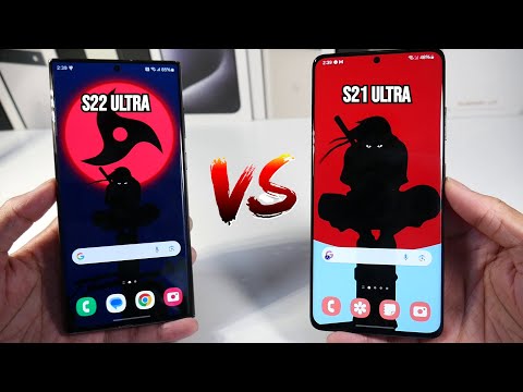 Samsung Galaxy S22 Ultra против Samsung Galaxy S21 Ultra в 2024 году (камеры, тест скорости и дисплей, PUBG)