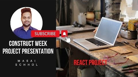 Construct Week Project | MASAI Project Presentation | Made a Responsible React Web Application