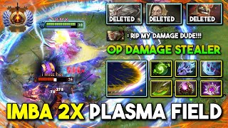 OP DAMAGE STEALER MID Razor Max Slotted Item Build IMBA 2x Plasma Field Even Wukong Can't Avoid DotA