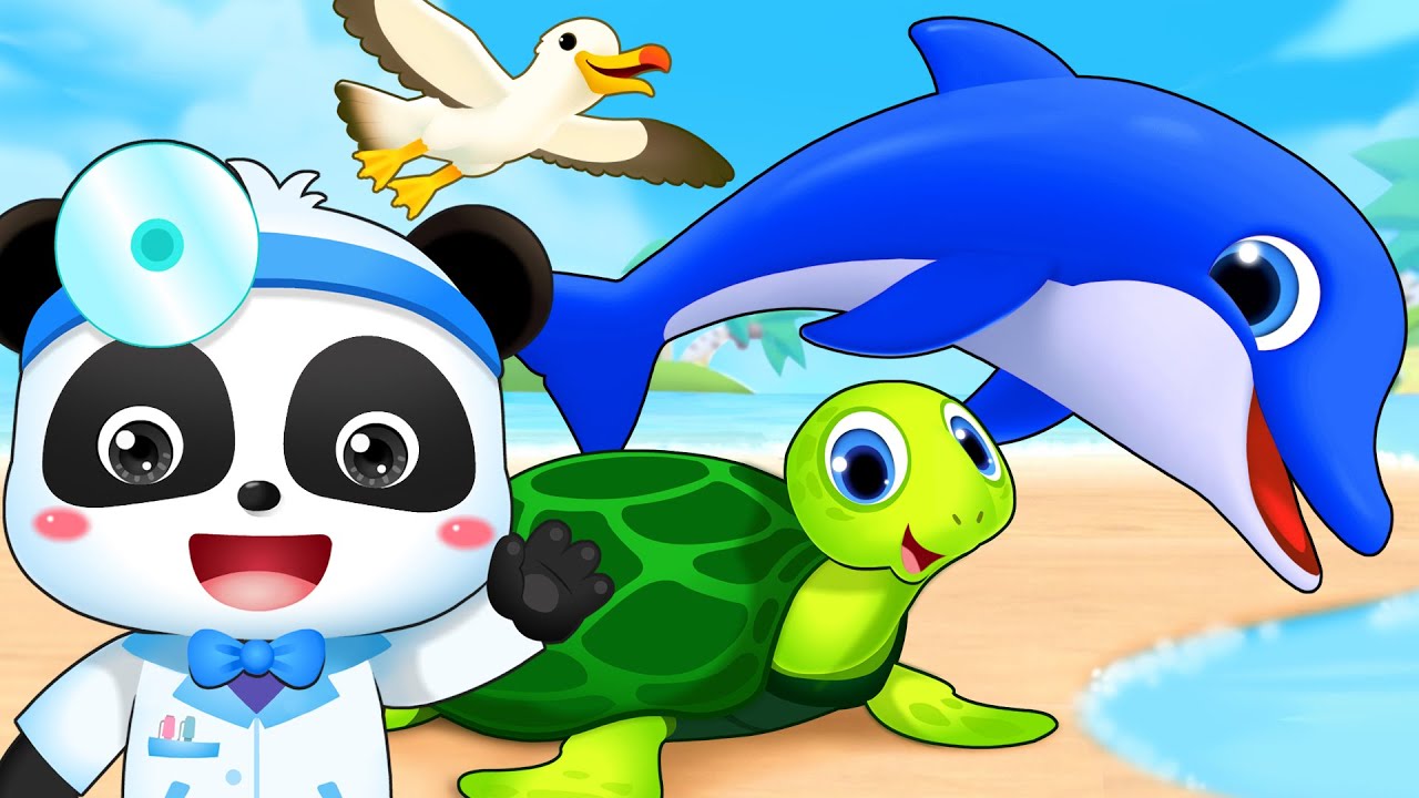 ⁣Ocean Doctors Help the Sea Animals | Good Habits for Kids | Nursery Rhymes | Kids Songs | BabyBus