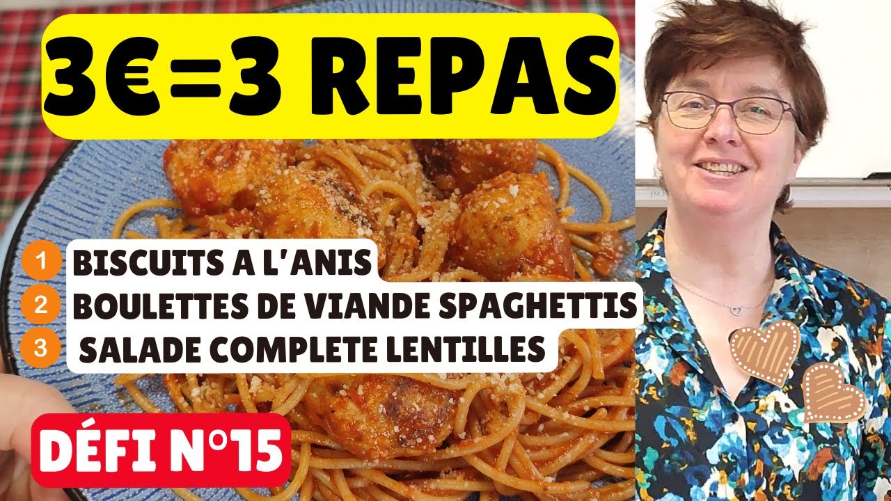 👍1€ = 1 repas OUI c’est possible ! je vous montre mes recettes économiques et faciles | n°15😊