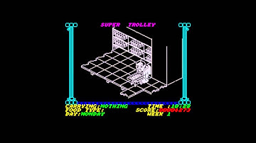 Super Trolley - ZX Spectrum (plus loading sequence!)
