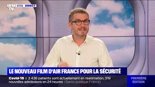 Le nouveau film d'Air France pour la sécurité