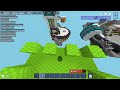 Bloxd io bedwars, but i can only use lucky items