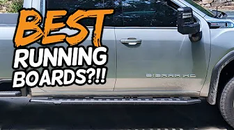 HUGE Upgrade! Go Rhino RB20 Slim Running Boards from RealTruck on My GMC Sierra 2500 HD