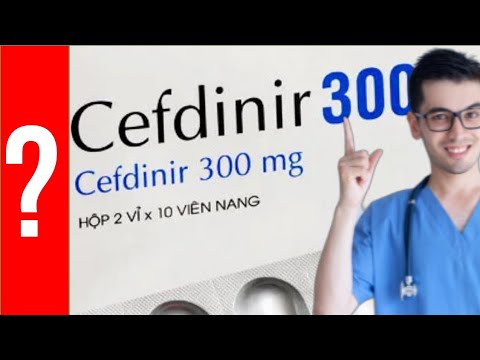 Vídeo: El cefdinir tractarà l'estreptococ?