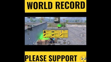 Fastest squad wipe world record | world record bgmi #shorts #bgmi #pubg
