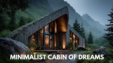 Modern Scandinavian Cabin Tour | Minimalist Mountain Retreat That Feels Unreal!