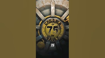 Vault 75: Children of The Vault #fallout #gaming #lore #shorts