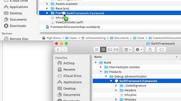 Copy Swift 4 Framework Bundle into Target App