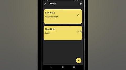 Note App with flutter and firebase