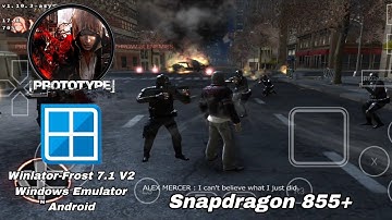 PROTOTYPE 1 Gameplay (HD) Winlator Emulator Android Windows Emulator 7.1 V2 (FROST)