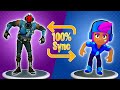 Fortnite Dance but with Brawl Stars characters. Leapin emote, the Robot dance and etc.