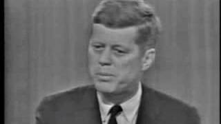 JFK and Nixon debate on the Cold War