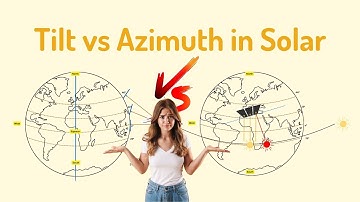 Tilt vs Azimuth Angle: What