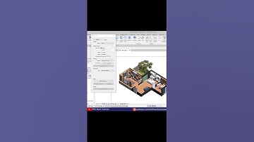 3D Floor Plan Rendering in Revit  #architecture #revit #revittutorial