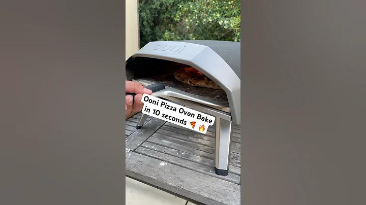 Ooni Pizza Oven in Action 🍕🔥👨🏽‍🍳 (Full Bake in 10 Seconds!) | Backyard Pizza Lab