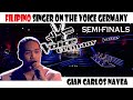 Gian Carlos Navea | The Voice Germany Semi-Final Round | #filipino