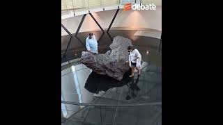 El meteorito de Bacubirito en el Centro de Ciencias de Culiacán